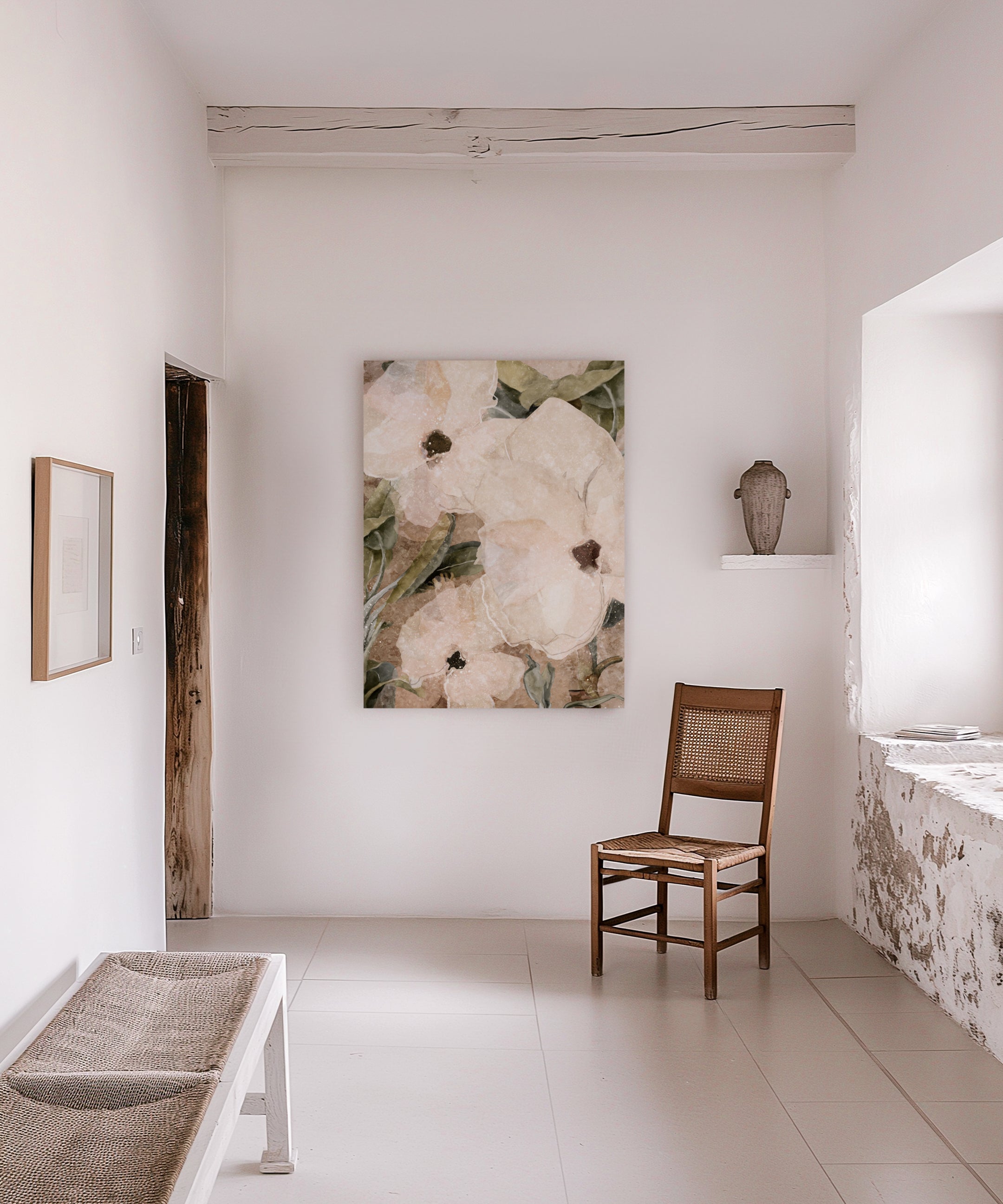 "Magnetic Island II (Earth No. 10 & 30)" Portrait Set of 2 on Canvas