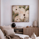 "Magnetic Island I (No. 27)" & "Magnetic Island II (No. 31)" Square Set of 2 on Canvas