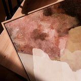 "Bay of Fires I" & "Bay of Fires II (Earth No. 5 & 12)" Square Set of 2 on Canvas