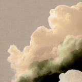 "Isola Verde" - Cloud Painting (No. 8) - Square