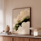 "Isola Verde" - Cloud Painting (No. 8) - Portrait