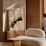 "Isola Verde" - Cloud Painting (No. 8) - Portrait