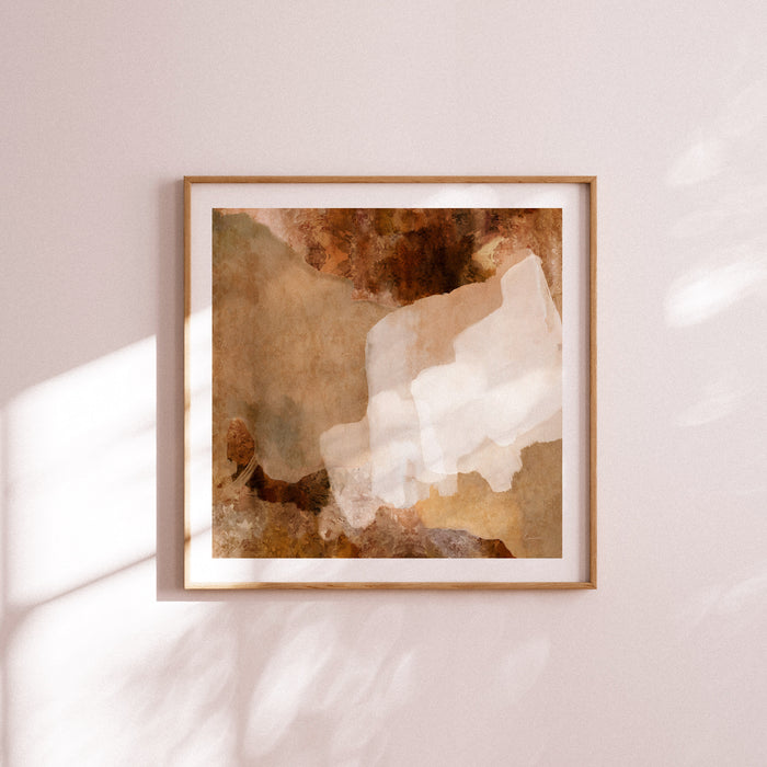 Free Gift - "Bay of Fires I" 60x60cm Framed Paper Print