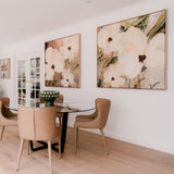 "Magnetic Island I (No. 27)" & "Magnetic Island II (No. 31)" Square Set of 2 on Canvas