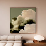 "Hyades" Cloud Painting (No. 1) - Square II