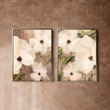 "Magnetic Island I & II" (Earth No. 25 & 30) Portrait Set of 2 on Canvas