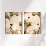 "Magnetic Island II (Earth No. 10 & 30)" Portrait Set of 2 on Canvas