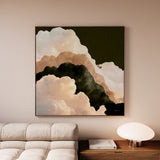 "Pleiades" Cloud Painting (No. 2) - Square