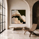 "Pleiades" Cloud Painting (No. 2) - Square