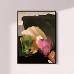 "Apostle Bay No. 1" on Canvas - Limited Edition Canvas Wall Art Corinne Melanie Art Framed - Black 20x30in / 50x75cm