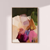 "Apostle Bay No. 2" on Canvas - Portrait Canvas Wall Art Corinne Melanie Art Professionally Framed - Oak 20x30in / 50x75cm