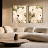 "Magnetic Island II (Earth No. 10 & 30)" Portrait Set of 2 on Canvas