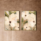 "Magnetic Island II (Earth No. 10 & 30)" Portrait Set of 2 on Canvas