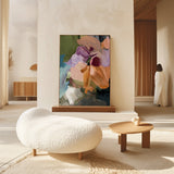 "Mons Vita II" Portrait on Canvas Canvas Wall Art Corinne Melanie