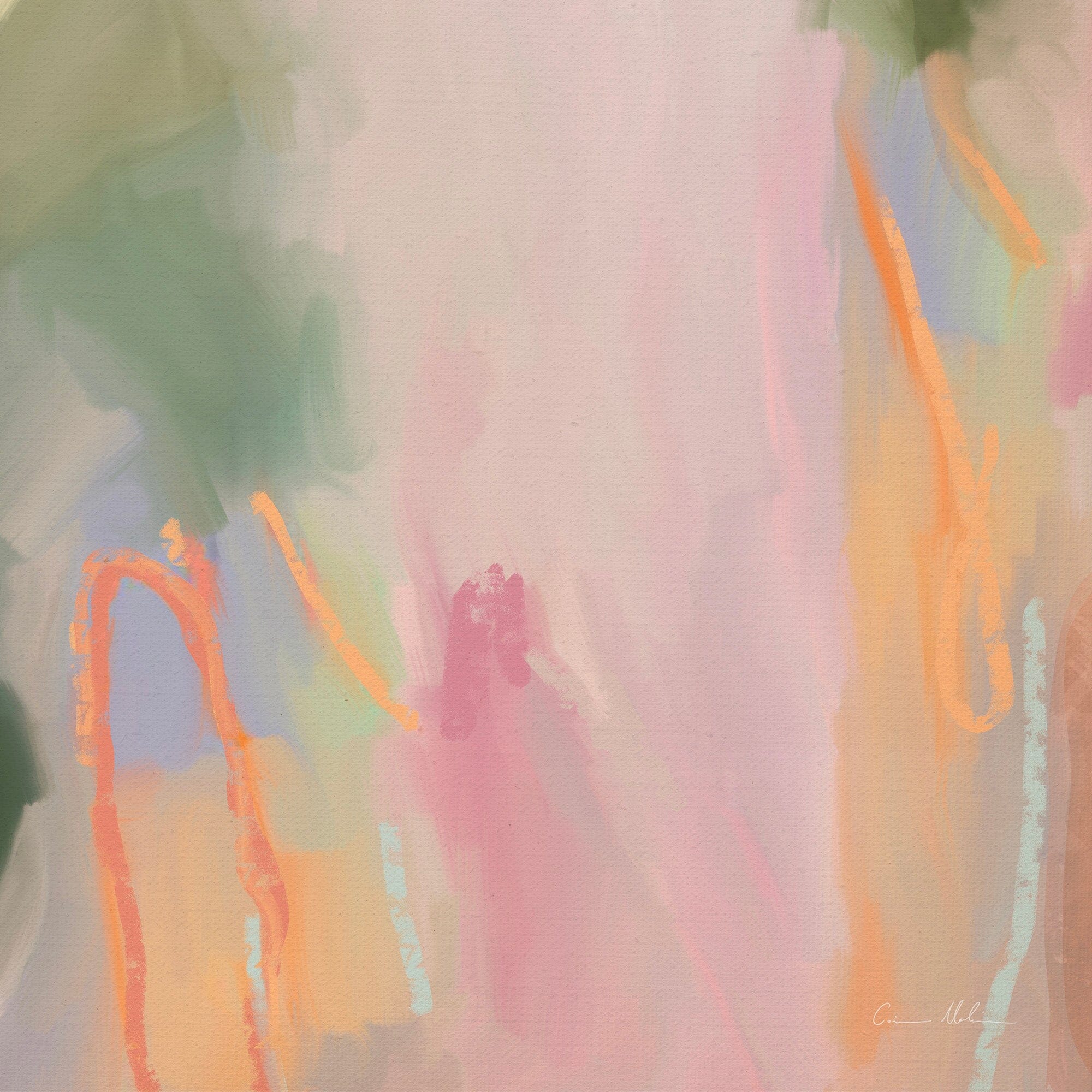 "Munich" on Canvas - Portrait I Canvas Wall Art Corinne Melanie Art