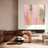 "Munich" on Canvas - Square I Canvas Wall Art Corinne Melanie