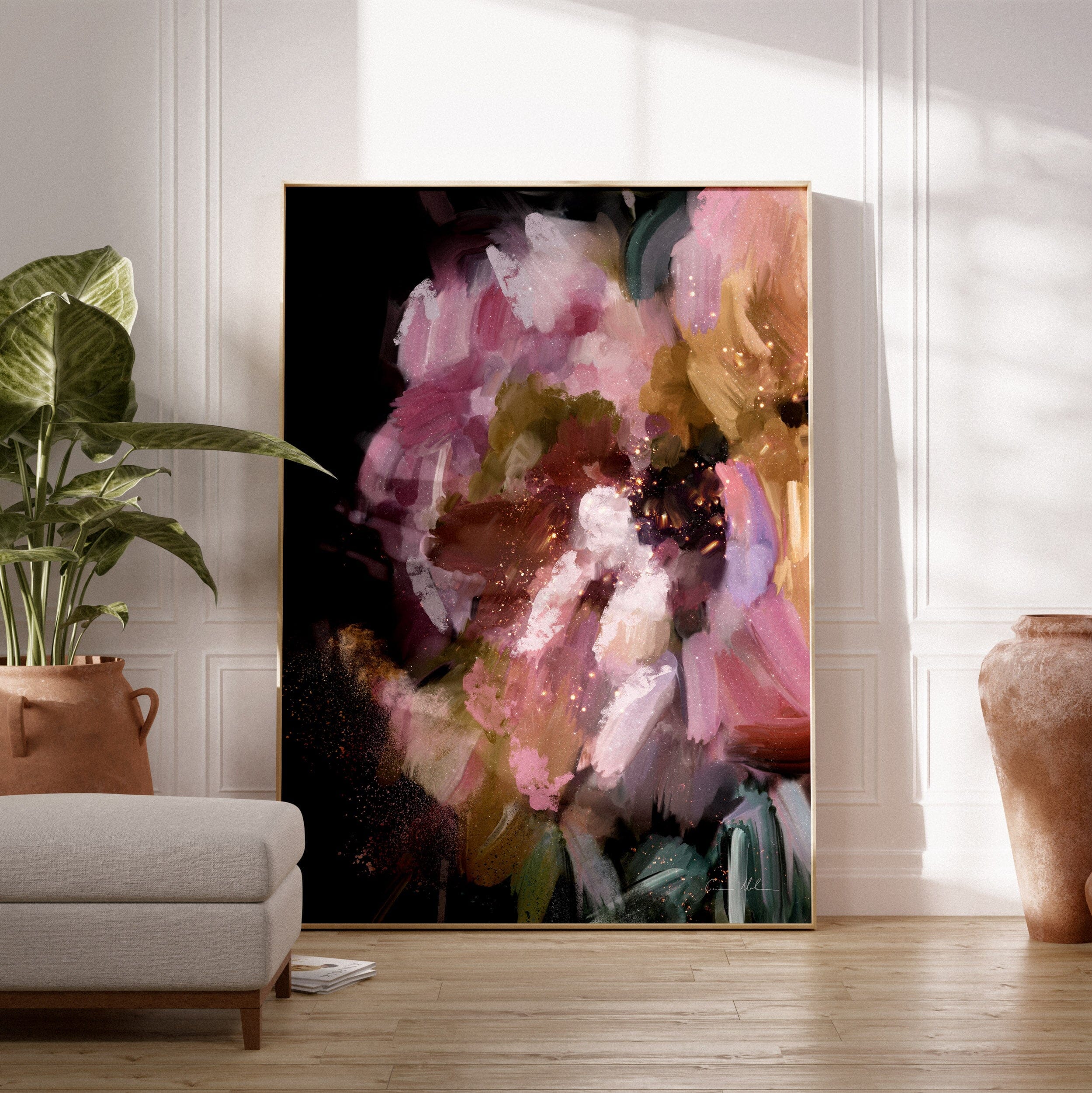 "Nusa Dua" on Canvas - Portrait II Canvas Wall Art Corinne Melanie Art