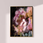 "Nusa Dua" on Canvas - Portrait II Canvas Wall Art Corinne Melanie Art Professionally Framed - Gold 24x32in / 60x80cm