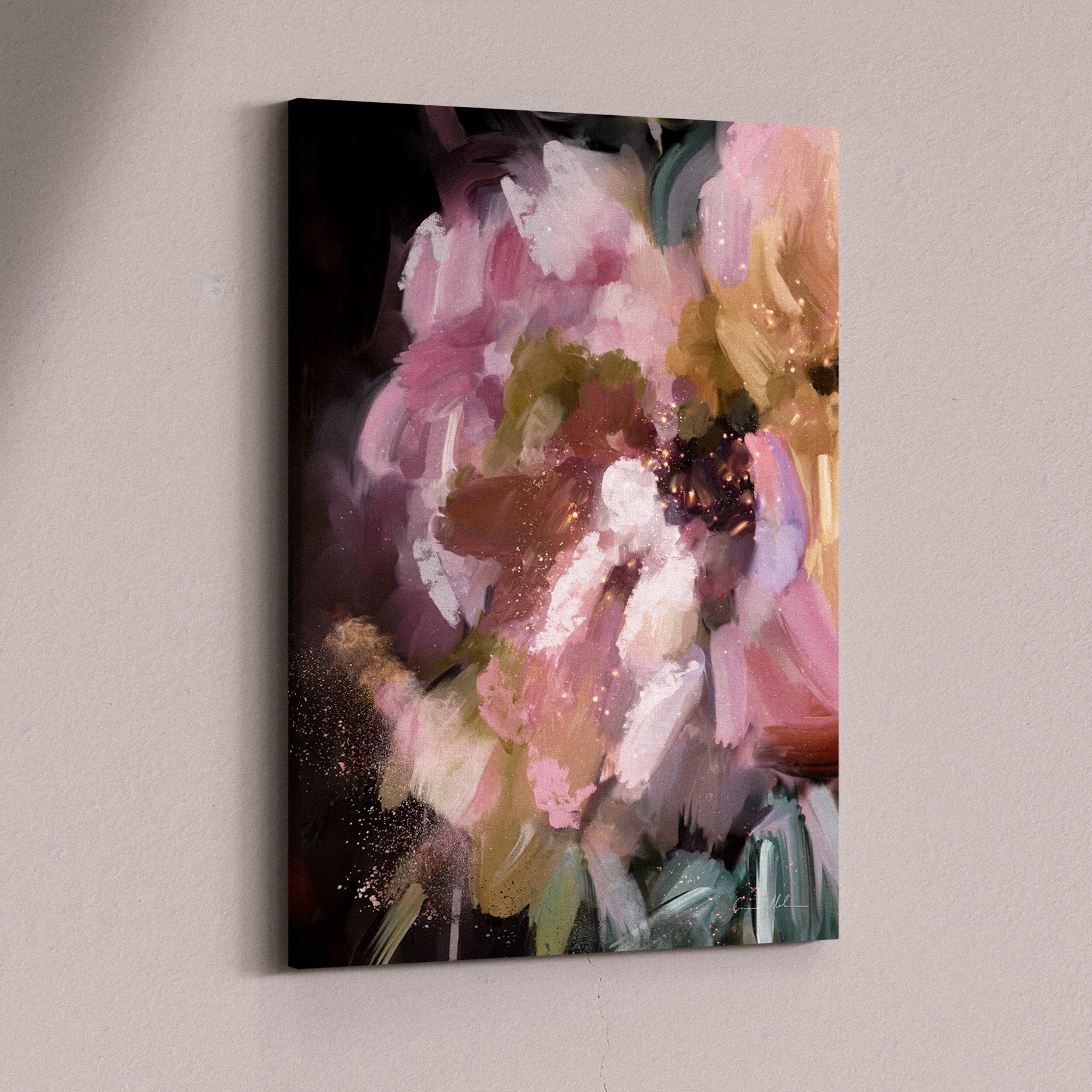 "Nusa Dua" on Canvas - Portrait II Canvas Wall Art Corinne Melanie Art Stretched & Ready to Hang Canvas 24x32in / 60x80cm
