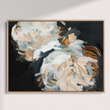 "Provence" on Canvas - Landscape Canvas Wall Art Corinne Melanie Professionally Framed - Oak S: 32x24in / 80x60cm 