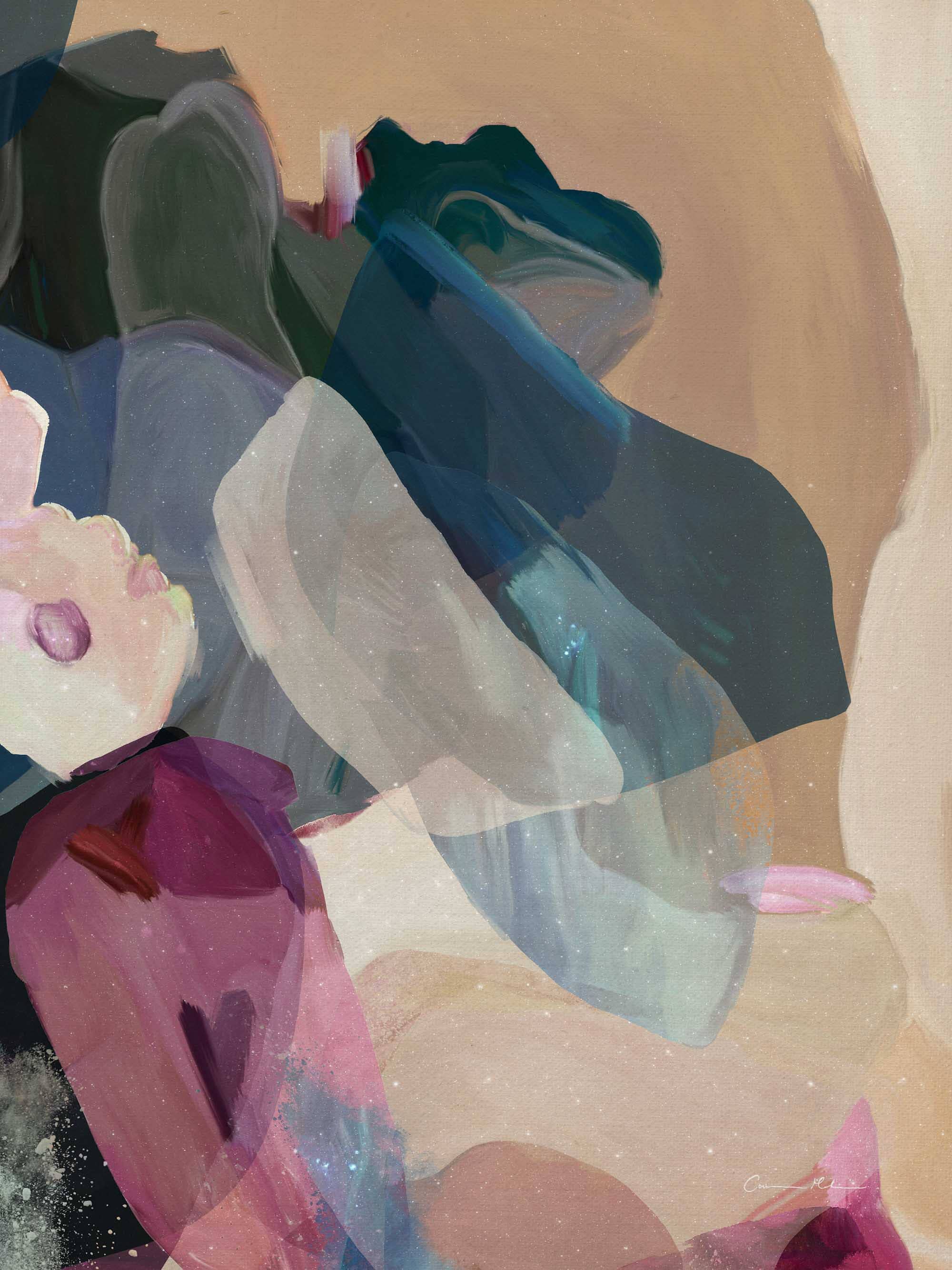 "Portsea V" Limited Edition Fine Art Print Canvas Wall Art Corinne Melanie Art