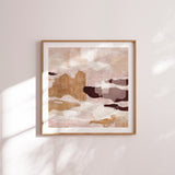 "Main Beach" Paper Print - Square