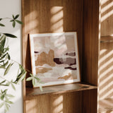 "Main Beach" Paper Print - Square