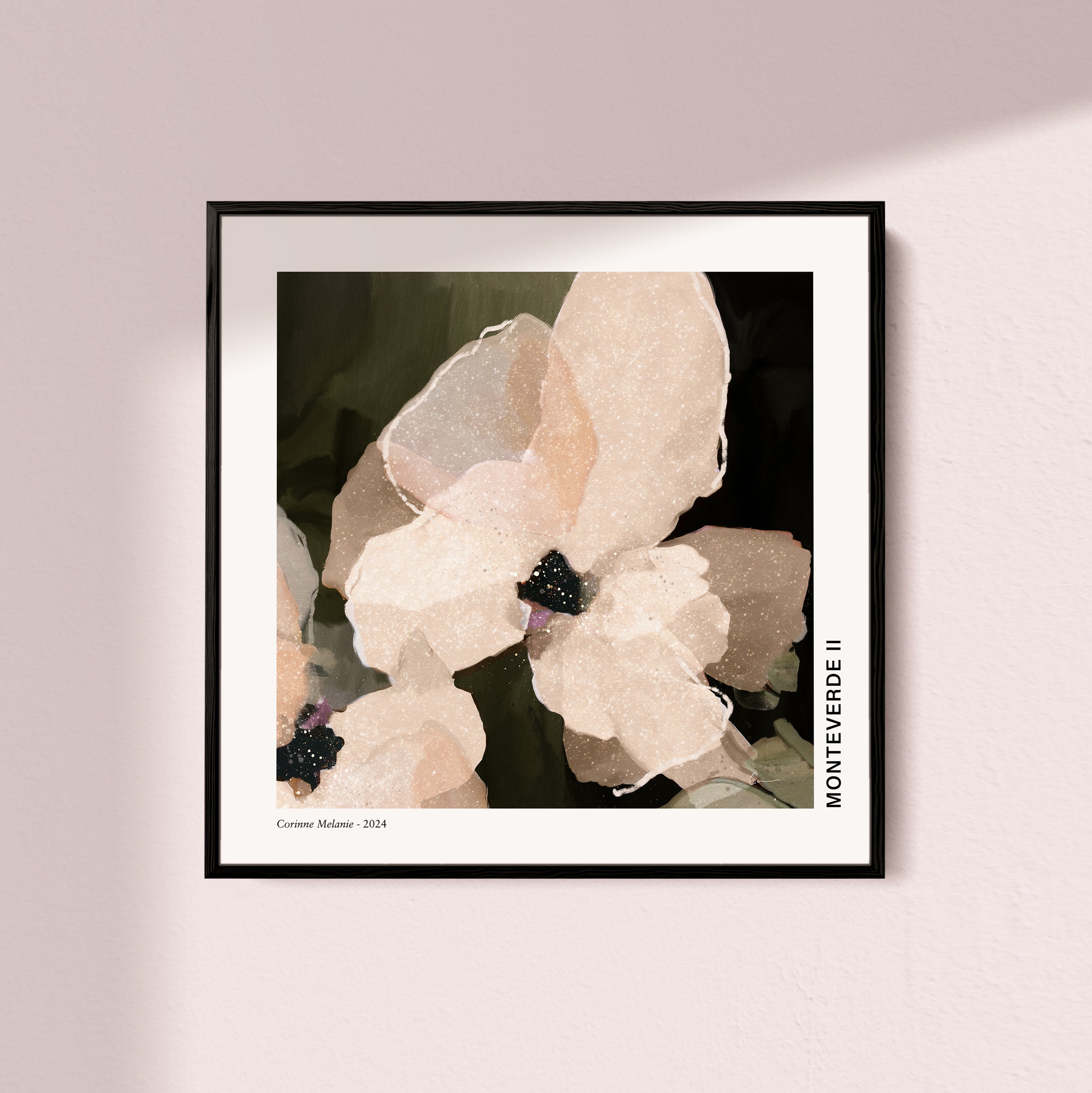 "Monteverde II" - Gallery Collectible on Canvas - Square