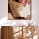 "Bay of Fires II" on Canvas - Square (Earth No. 11)