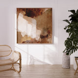 "Bay of Fires I" on Canvas - Square (Earth No. 6)