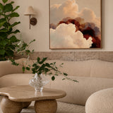 "Vela Terra" - Cloud Painting (No. 7) - Square