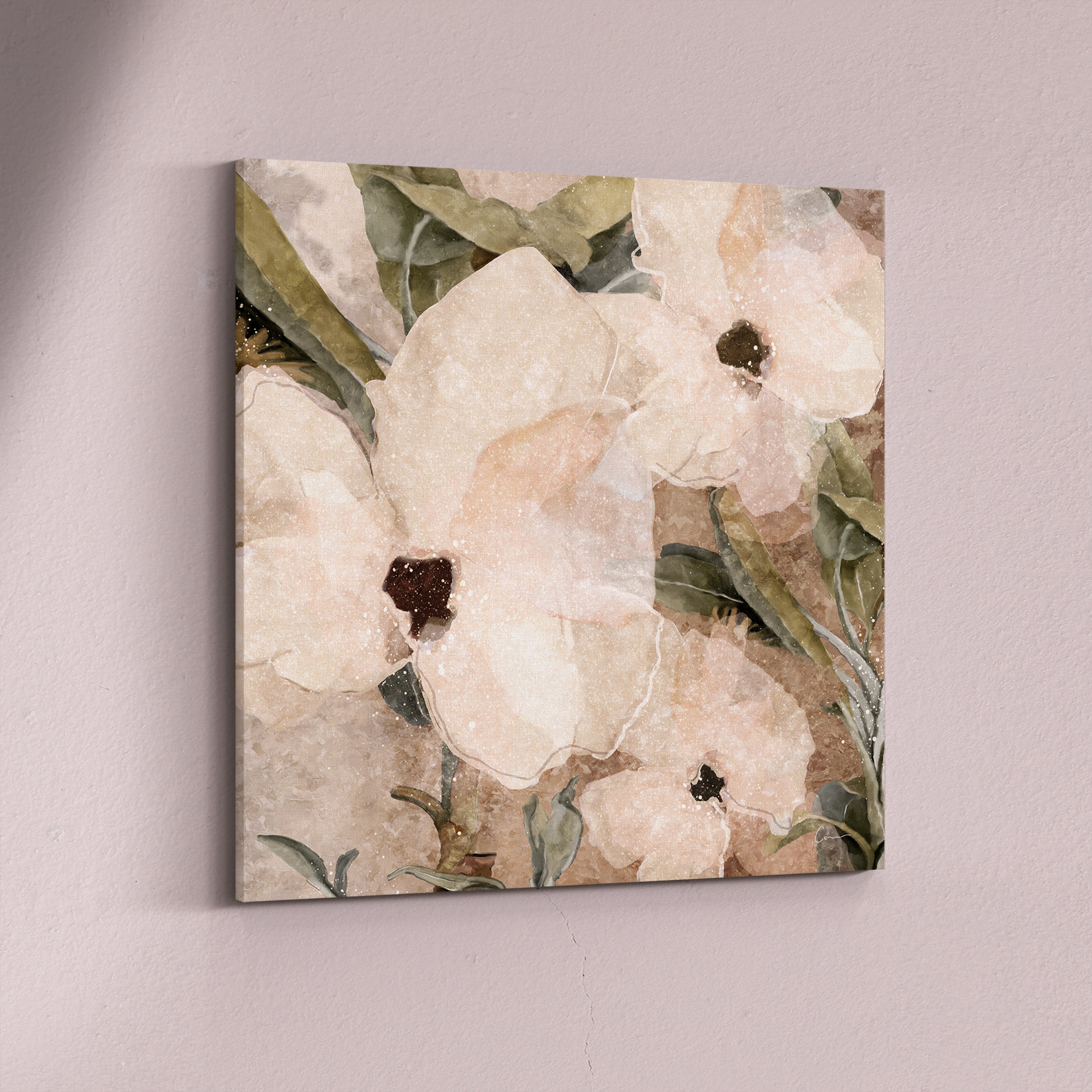 "Magnetic Island II" on Canvas - Square (Earth No. 32)