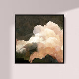 "Alto Cirrus No. 1" & "Alto Cirrus No. 2" on Canvas - Set of 2 Square