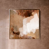 "Bay of Fires I" on Canvas - Square (Earth No. 5)