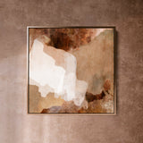 "Bay of Fires I" on Canvas - Square (Earth No. 6)