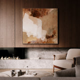 "Bay of Fires I" on Canvas - Square (Earth No. 6)