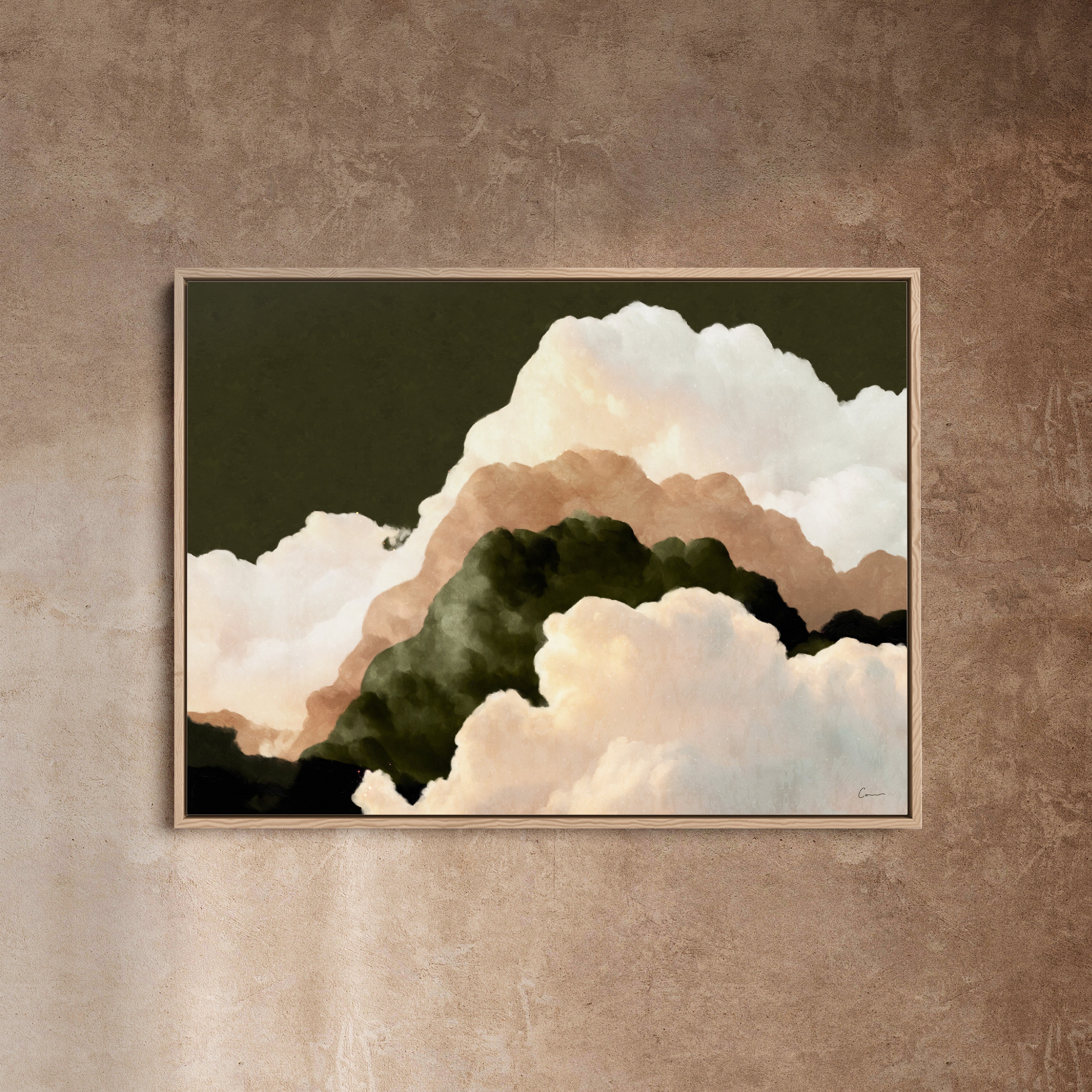 "Capella" - Cloud Painting (No. 3) - Landscape