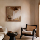 "Bay of Fires I" on Canvas - Square (Earth No. 5)