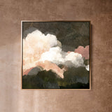 "Alto Cirrus No. 1" & "Alto Cirrus No. 2" on Canvas - Set of 2 Square