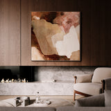 "Bay of Fires II" on Canvas - Square (Earth No. 11)
