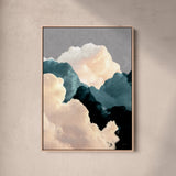 "Selene" - Cloud Painting (No. 4) - Portrait