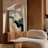 "Selene" - Cloud Painting (No. 4) - Portrait