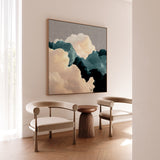 "Selene" - Cloud Painting (No. 4) - Square