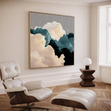 "Selene" - Cloud Painting (No. 4) - Square