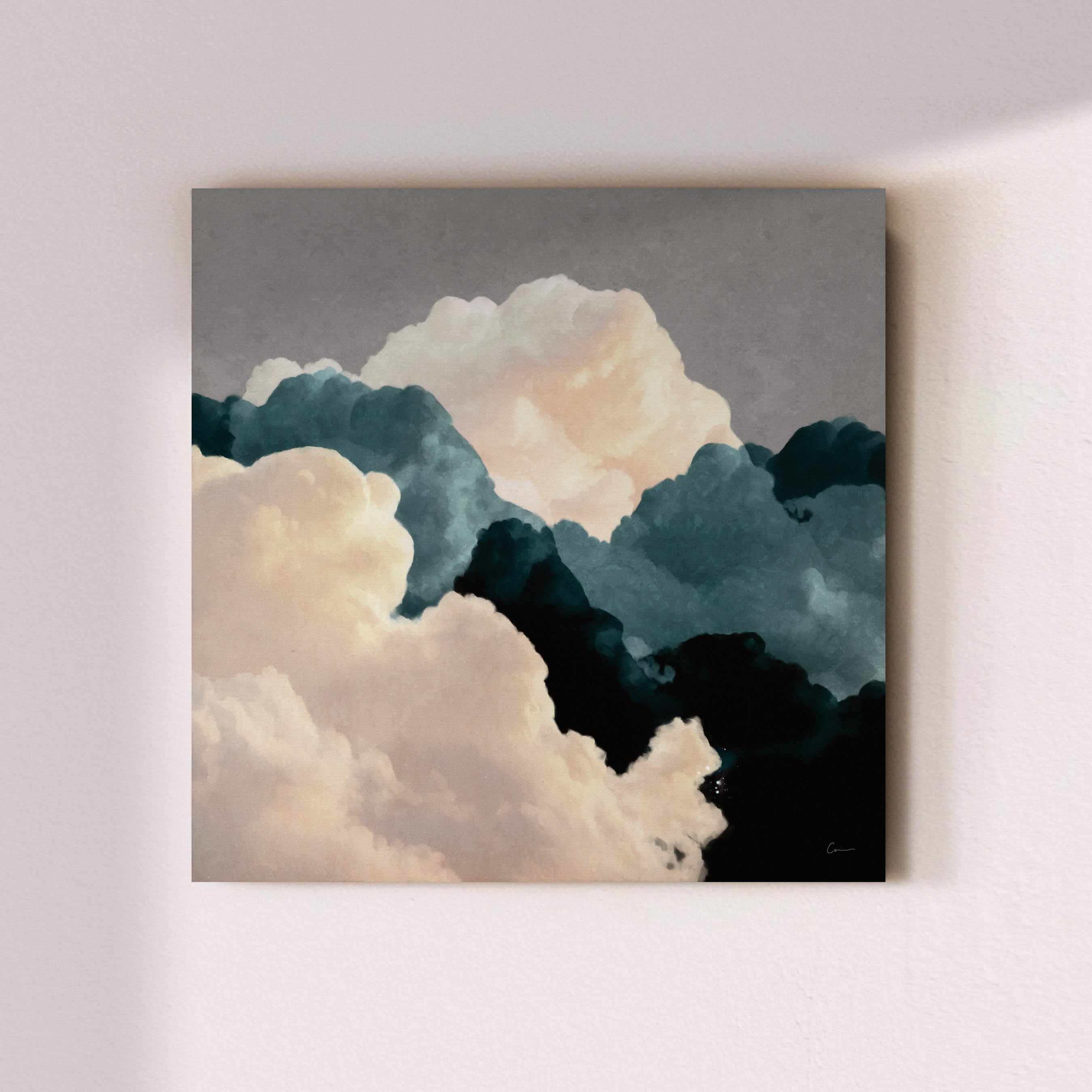 "Selene" - Cloud Painting (No. 4) - Square