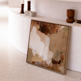 "Bay of Fires I" on Canvas - Square (Earth No. 6)