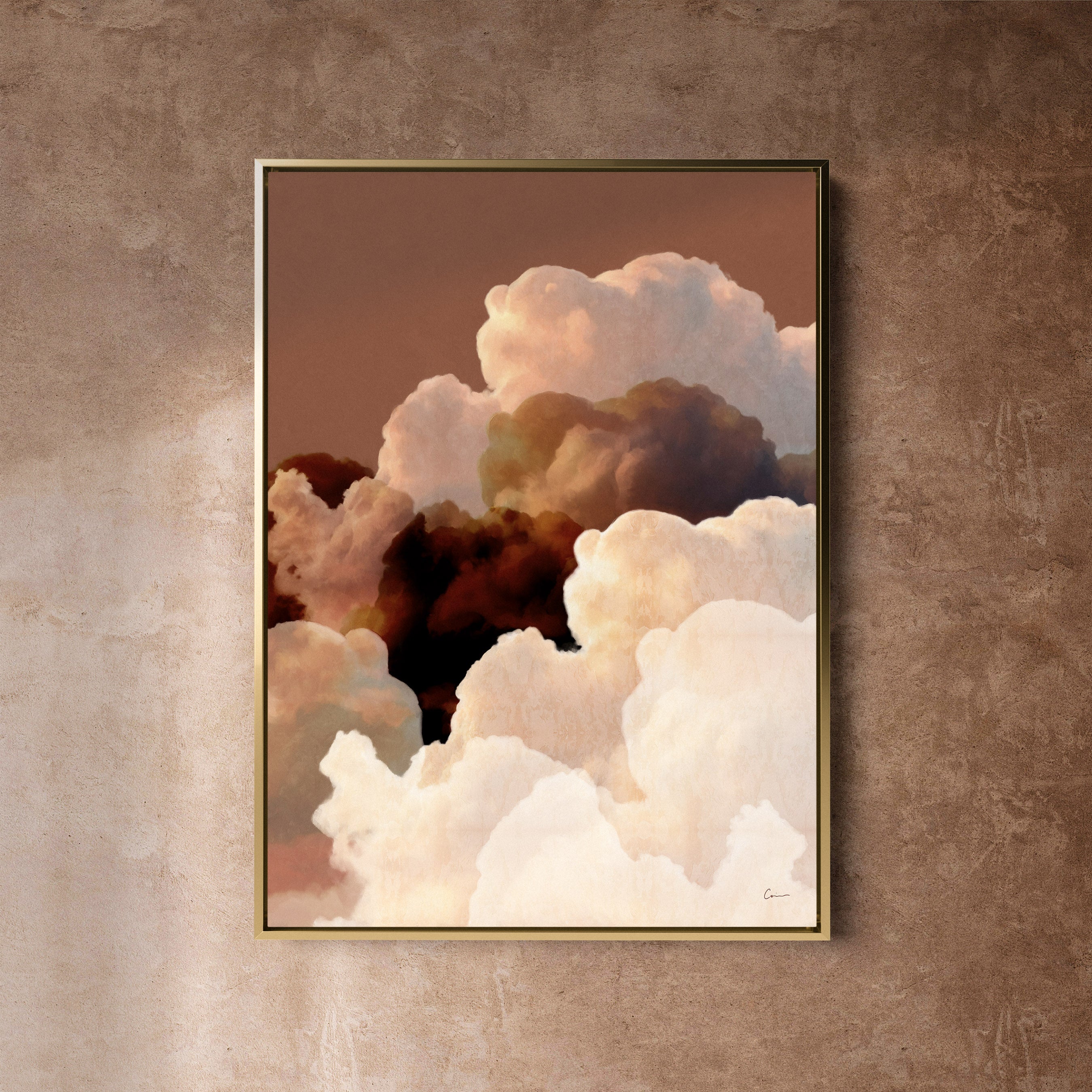 "Atria" - Cloud Painting (No. 5) - Portrait