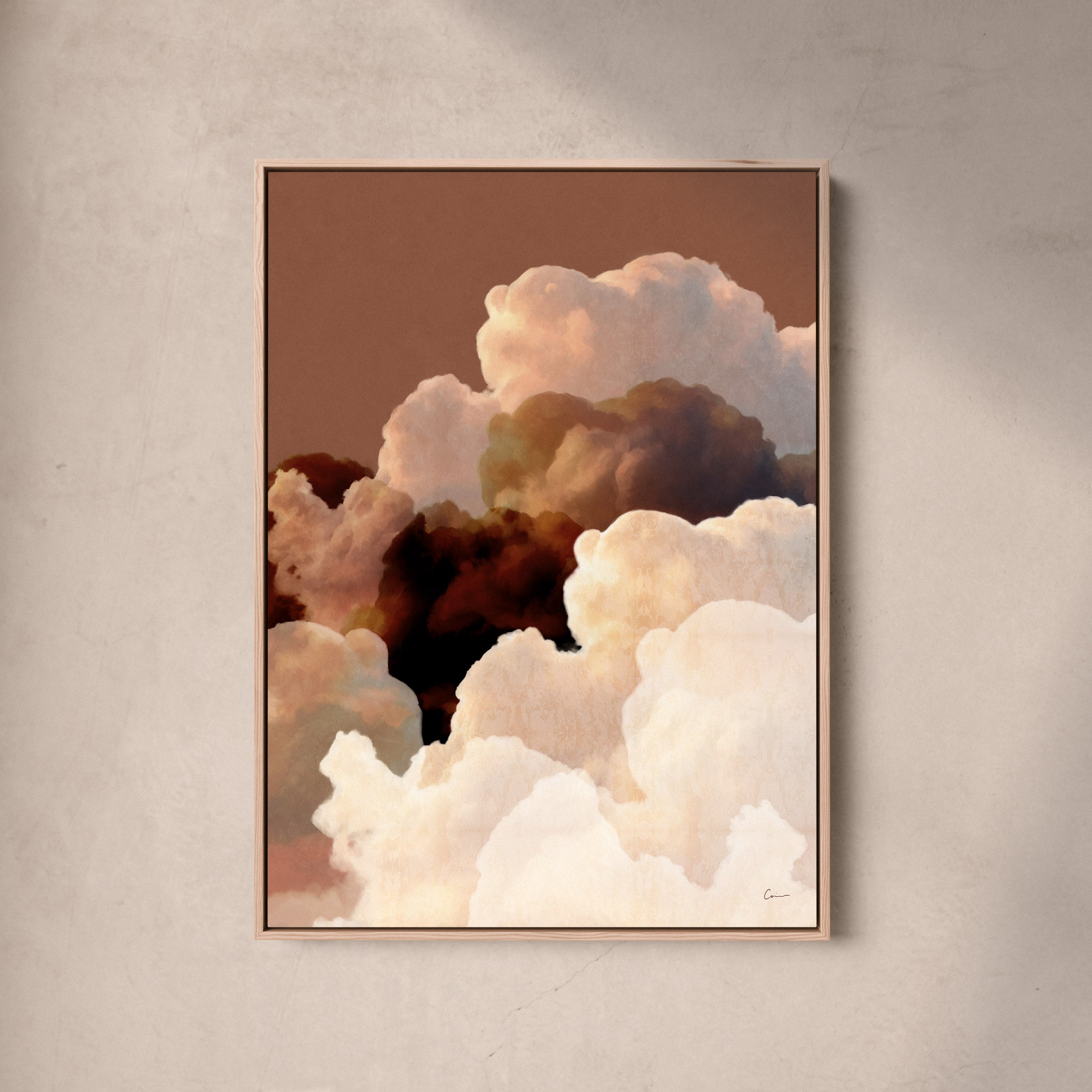 "Atria" - Cloud Painting (No. 5) - Portrait