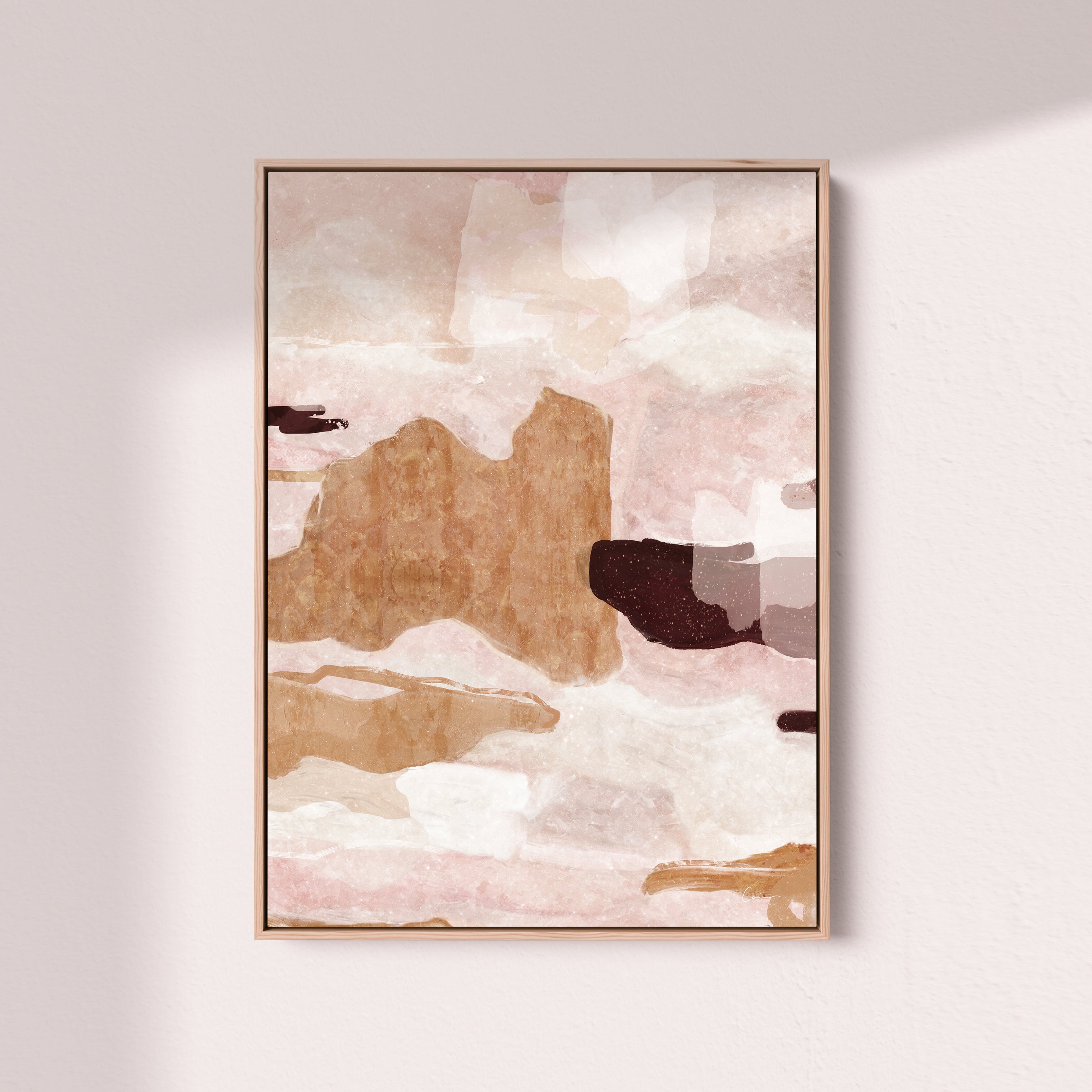 "Main Beach" on Canvas - Portrait I