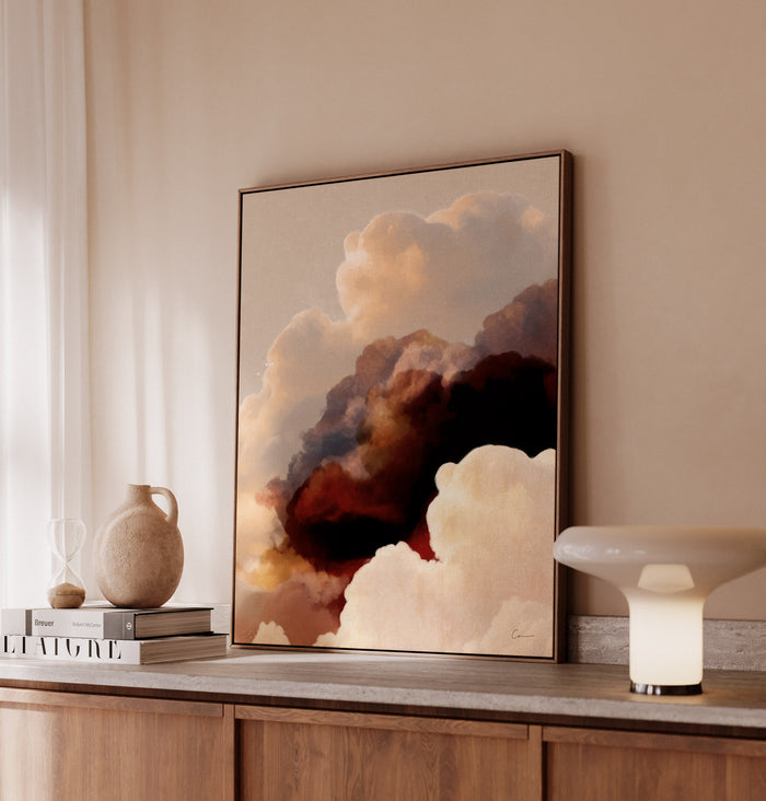 "Eos Terra" - Cloud Painting (No. 6) - Portrait